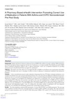 A pharmacy-based eHealth intervention promoting correct use of medication in patients with asthma and COPD