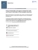 Firearm homicides in Europe