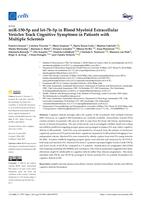 MiR-150-5p and let-7b-5p in blood myeloid extracellular vesicles track cognitive symptoms in patients with multiple sclerosis