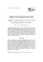 The electronic structure of the two copper sites in nitrite reductase by 9 and 95 GHz EPR on cavity mutants