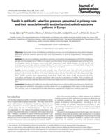 Trends in antibiotic selection pressure generated in primary care and their association with sentinel antimicrobial resistance patterns in Europe