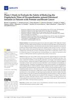 Phase 1 study to evaluate the safety of reducing the prophylactic dose of dexamethasone around docetaxel infusion in patients with prostate and breast cancer