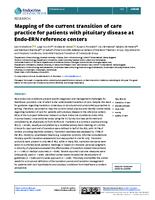 Mapping of the current transition of care practice for patients with pituitary disease at Endo-ERN reference centers