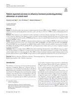 Patient-reported outcomes in refractory hormone-producing pituitary adenomas