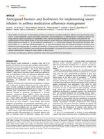 Anticipated barriers and facilitators for implementing smart inhalers in asthma medication adherence management