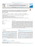 The mediating role of state anger in the associations between intentions to participate in the criminal trial and psychopathology in traumatically bereaved people