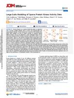 Large-scale modeling of sparse protein kinase activity data