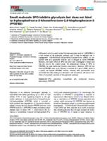 Small molecule 3PO inhibits glycolysis but does not bind to 6-phosphofructo-2-kinase/fructose-2,6-bisphosphatase-3 (PFKFB3)