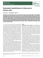 Systematic identification of silencers in human cells