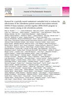 Protocol for a partially nested randomised controlled trial to evaluate the effectiveness of the scleroderma patient-centered intervention network COVID-19 home-isolation activities together (SPIN-CHAT) program to reduce anxiety among at-risk scleroderma 