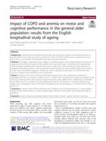 Impact of COPD and anemia on motor and cognitive performance in the general older population