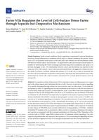 Factor VIIa regulates the level of cell-surface tissue factor through separate but cooperative mechanisms