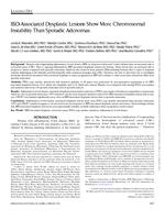 IBD-associated dysplastic lesions show more chromosomal instability than sporadic adenomas