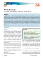 Pain in dementia