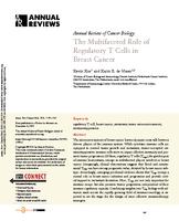 The multifaceted role of regulatory T cells in breast cancer