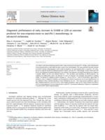 Diagnostic performance of early increase in S100B or LDH as outcome predictor for non-responsiveness to anti-PD-1 monotherapy in advanced melanoma