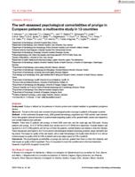 The self-assessed psychological comorbidities of prurigo in European patients