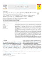 Comparing factor structures of depressed patients with and without suicidal ideation, a measurement invariance analysis