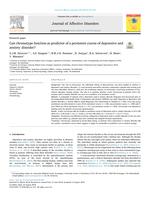 Can chronotype function as predictor of a persistent course of depressive and anxiety disorder?