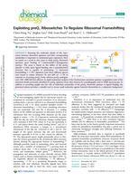 Exploiting preQ(1) riboswitches to regulate ribosomal frameshifting