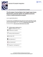 The European Central Bank, the Single Supervisory Mechanism and the COVID-19 related economic crisis