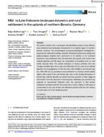 Mid‐ to Late Holocene landscape dynamics and rural settlement in the uplands of northern Bavaria, Germany