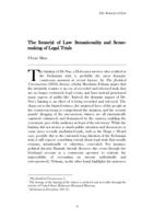 The Sense(s) of Law