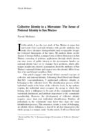 Collective Identity in a Microstate