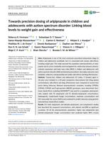 Towards precision dosing of aripiprazole in children and adolescents with autism spectrum disorder