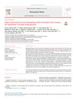 Right ventricular reverse remodeling after tricuspid valve surgery for significant tricuspid regurgitation