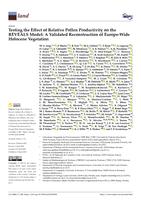 Testing the effect of relative pollen productivity on the REVEALS model