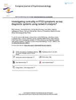 Investigating centrality in PTSD symptoms across diagnostic systems using network analysis