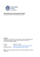 World history for international studies
