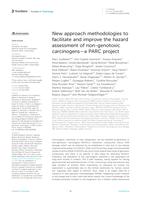 New approach methodologies to facilitate and improve the hazard assessment of non-genotoxic carcinogens-a PARC project