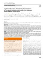 A systematic evaluation of cost-saving dosing regimens for therapeutic antibodies and antibody-drug conjugates for the treatment of lung cancer