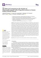 The effect of genotyping on the number of pharmacotherapeutic gene-drug interventions in chronic kidney disease patients