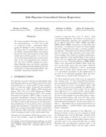 Safe-Bayesian generalized linear regression