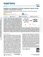 Rigidified and Hydrophilic DOTA-like Lanthanoid Ligands: Design, Synthesis, and Dynamic Properties