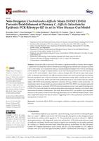 Non-toxigenic Clostridioides difficile strain E4 (NTCD-E4) prevents the establishment of primary C. difficile infection by epidemic PCR ribotype 027 in an in vitro human gut model