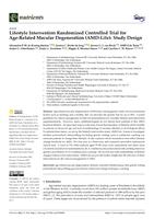 Lifestyle intervention randomized controlled trial for age-related macular degeneration (AMD-Life)