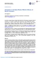 Companies in the early modern world