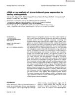 cDNA array analysis of stress-induced gene expression in barley androgenesis