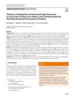 Predictions of bedaquiline and pretomanid target attainment in lung lesions of tuberculosis patients using translational minimal physiologically based pharmacokinetic modeling