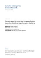 Disrupting and re-imagining European studies