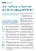 Leer van buurlanden voor een beter sociaal minimum