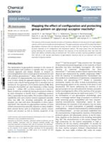 Mapping the effect of configuration and protecting group pattern on glycosyl acceptor reactivity