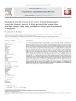 Hierarchical network structure as the source of hierarchical dynamics (power-law frequency spectra) in living and non-living systems