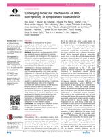 Underlying molecular mechanisms of DIO2 susceptibility in symptomatic osteoarthritis