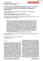 An osteosarcoma zebrafish model implicates Mmp-19 and Ets-1 as well as reduced host immune response in angiogenesis and migration