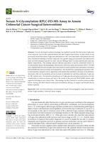 Serum N-glycosylation RPLC-FD-MS assay to assess colorectal cancer surgical interventions